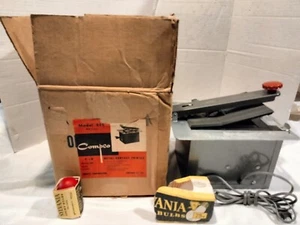 Impresora de contactos COMPCO 4x6 modelo 292 con bombillas de lámpara en caja original. - Imagen 1 de 13