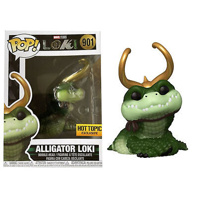 FUNKO POP! Marvel Avengers Alligator Loki #901 Hot Topic Exclusive Vinyl Figures • 27.35€