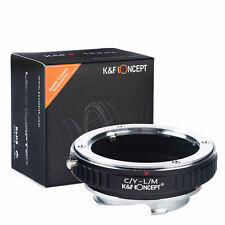 K&F Concept adapter for Contax Yashica mount lens to Leica M camera M-P M240 M10