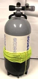SCUBAPRO Tauchgerät 12 Liter kurz gebraucht TÜV 08/2027 Flaschenkörper 200Bar - Bild 1 von 4