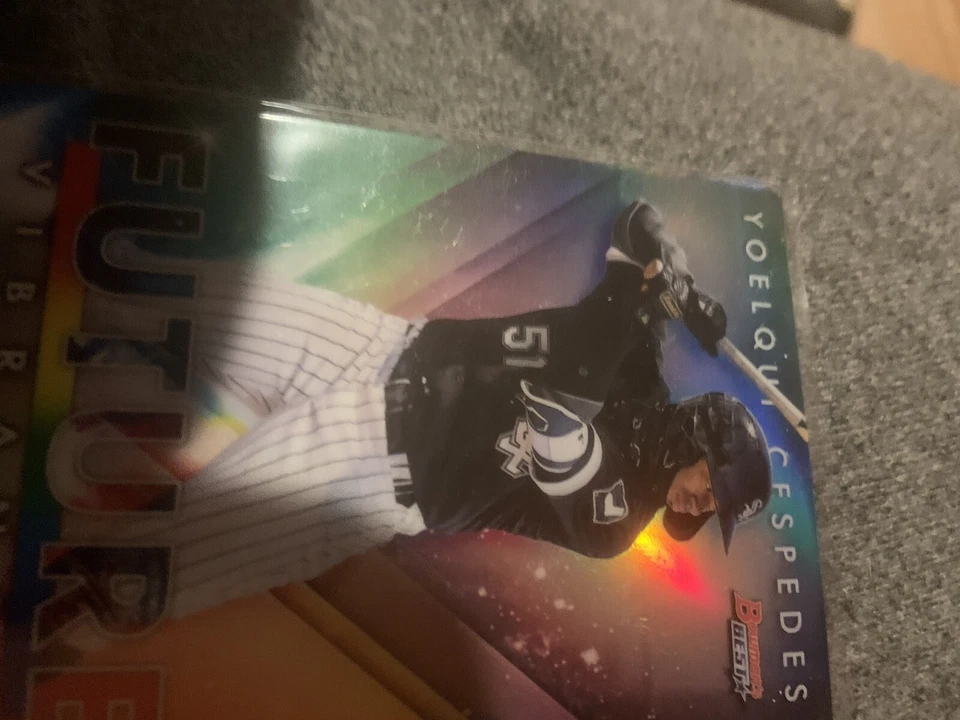 Yoelqui Cespedes Future vibrance rookie card - Image 1 of 1