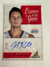 K158,319 - 2013-14 Pinnacle Essence of the Game Auto #27 J.J. Redick #/99
