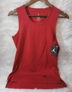 Nike Air Jordan Jumpman Training Tank Top Red Longline Boys teen L 12-13 Years - Picture 1 of 6