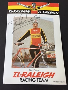 BERT PRONK († 2005)  Tour De France Radsport signed Autogrammkarte 10x15  - Picture 1 of 1