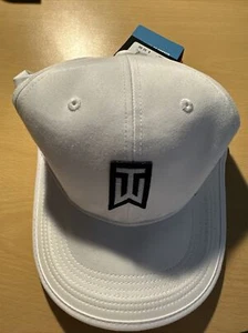 NIKE Adult Unisex TIGER WOODS Collection Golf Hat White 639671-100 New Tags - Picture 1 of 3