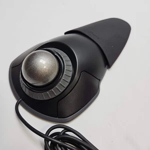Kensington Orbit Trackball Marble Mouse Model M01555 with Scroll Ring Grey - Picture 1 of 8