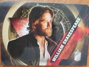Figuras históricas 2016 Topps Doctor Who Timeless #12 William Shakespeare - Imagen 1 de 1