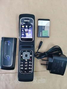 Original Nokia 6555 Unlocked for all sim cards accept 3G networks Black - Picture 1 of 12