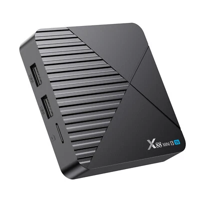 1PZ Smart TV Box Android 13.0 WIFI 6 RK3528 Quad Core 8K UHD Lettore Media Stream - Immagine 1 di 4