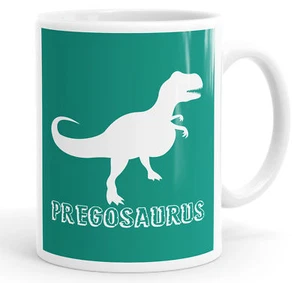 Pregosaurus pregnant Funny Slogan Mug Tea Cup Coffee - Picture 1 of 1