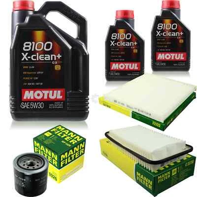 MOTUL 7L MOTOR-ÖL+MANN-FILTER für Toyota Corolla Kombi _E12J_ _E12T_ 2.0 D-4D - Bild 1 von 4