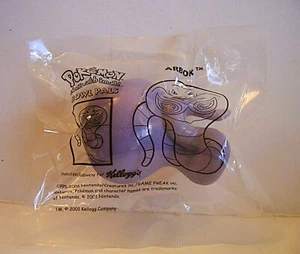 Kellogg's Cereal 2001 Pokemon Bowl Pals - Arbok - Brand New In Package - Picture 1 of 2