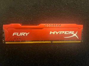 HYPERX FURY 8GB 240-PIN DDR3 SDRAM 1866 DESKTOP MEMORY HX318C10FR/8 - Picture 1 of 2
