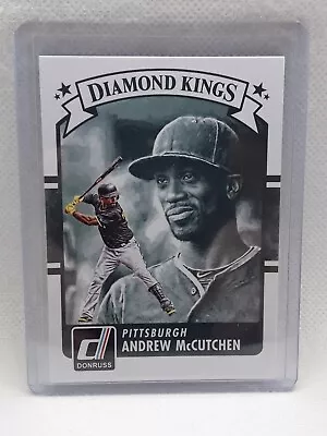 Andrew McCutchen 2016 Donruss Baseball - Diamond Kings #22 - Pittsburgh Pirates - Image 1 of 2