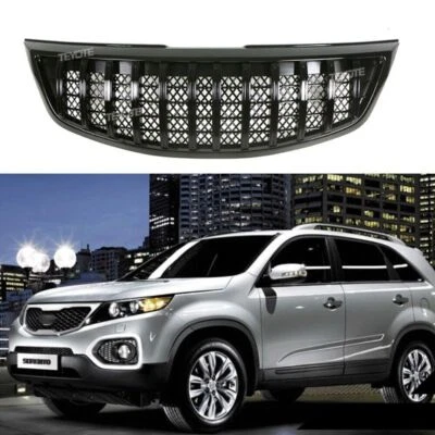 Rejilla delantera rejilla superior vertical compatible con KIA Sorento 2009-2012 rendimiento Foto 1 de 4