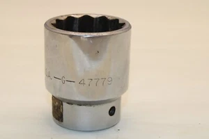 Craftsman 1-3/8” SAE Socket 12 Point 3/4” Drive G 47779 Made in USA - Picture 1 of 4