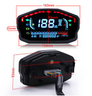 Digital Universal Motorcycle Speedometer Gauges Odometer Tachometer With Sensor