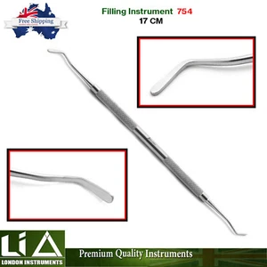 Dental Instruments Double Ended Plastic Composite Filling Instrument 754 17 CM - Picture 1 of 5