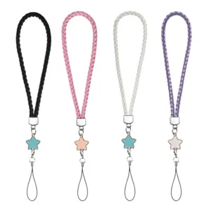 4 Pcs Bracciale Star Tether Del Telefono Da Polso Cinturino Portachiavi - Zdjęcie 1 z 12