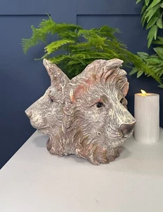 3 Lion Head Animal Garden Planter – Whimsical Royal Jungle Decor - Picture 1 of 9