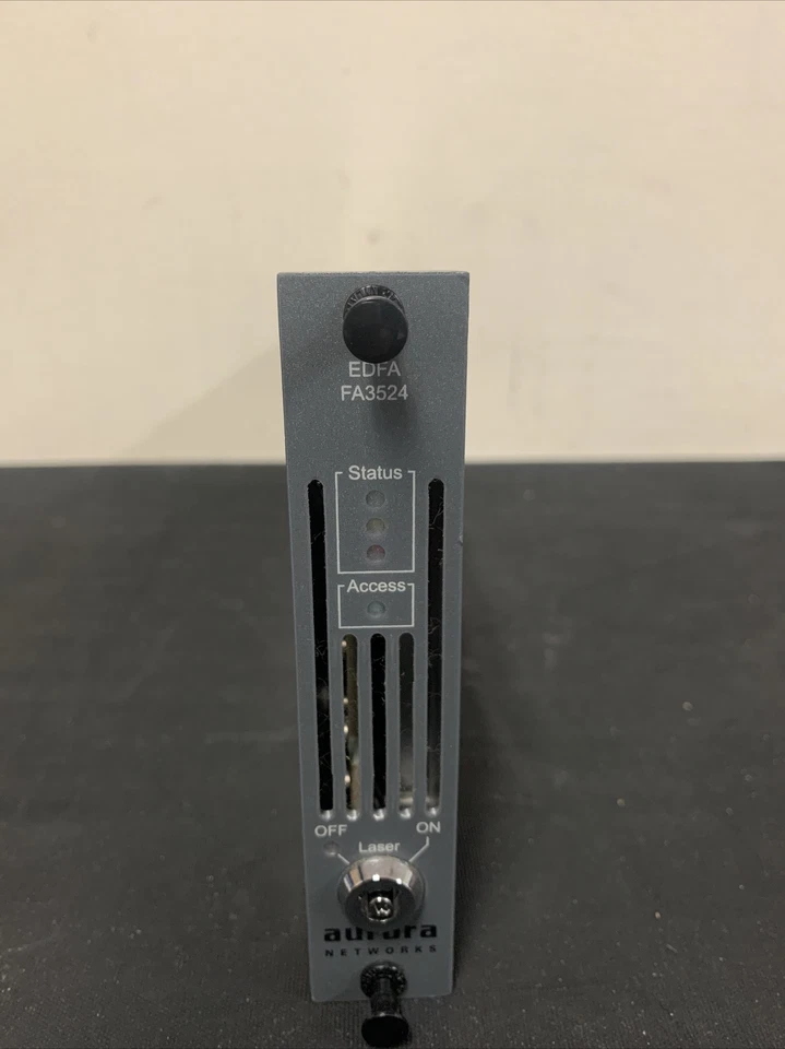 ARRIS / AURORA FA3524S-00-AS Optical Amplifier MOD, 24 dBm Output Power w/ BP-F3 - Image 1 of 4