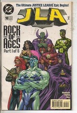DC Comics JLA #10 Late September 1997 The Joker NM