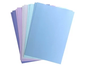 Farbige Bastelkarte A4 160 g/m² Lila + Mauve Farben Sammlung Kaskad 15 Blatt - Bild 1 von 3