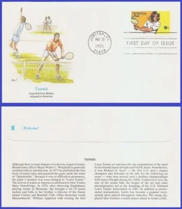 USA5 #2964 U/A FLEETWOOD FDC Tennis - Picture 1 of 1