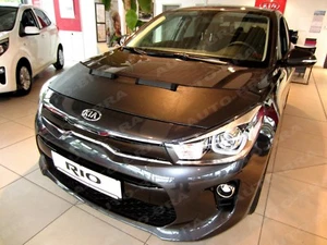 CAR HOOD BONNET BRA for KIA Rio since 2017 NOSE FRONT END MASK TUNING - Imagen 1 de 3