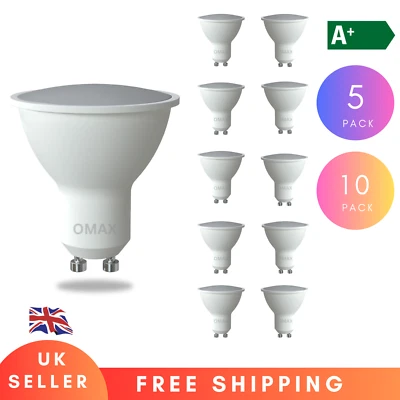 LED 5W GU10 Light Bulbs Spotlight Cool Day Warm White Energy Saving A+ - Image 1 of 4