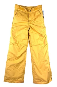 Boy's NEW Columbia Youth Medium Ice Slope II Insulated Ski Pants Raw Honey - Picture 1 of 12