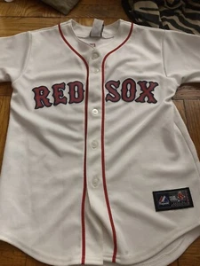Majestic Boston Red Sox Adrian Beltre Daniel Nava Jersey Size Medium Youth - Picture 1 of 5