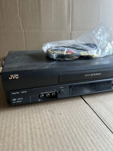 JVC HR-J694U 4 Head Hi-Fi Stereo Black VCR Video Cassette Recorder VHS Player - Picture 1 of 3