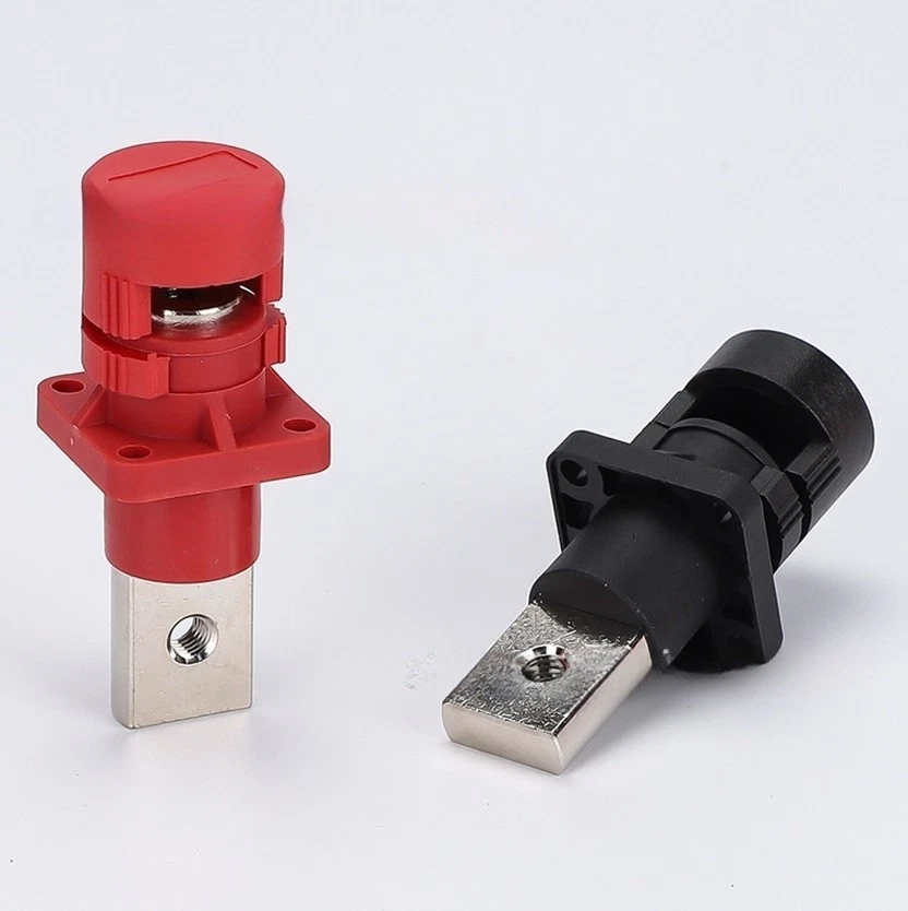 2 Stück Energiespeicher Reihenklemmen mit verzinntem Messing für Batterie 200A - Bild 1 von 1