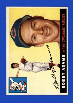 1955 Topps Set-Break #178 Bobby Adams EX-EXMINT *GMCARDS* - Image 1 of 2