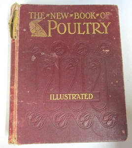 The New Book Of Poultry, by Lewis Wright, 45 Plates In Colour & B&W Ludlow C1902 - Picture 1 of 21