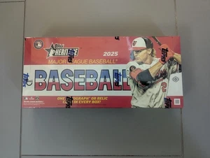 2025 Topps Heritage Baseball Factory Sealed Hobby Box FREE SHIPPING - Picture 1 of 1