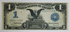 1899 $1 Large Size Silver Certificate Fr-236 F Fine Circulated Note C2776 - Picture 1 of 2