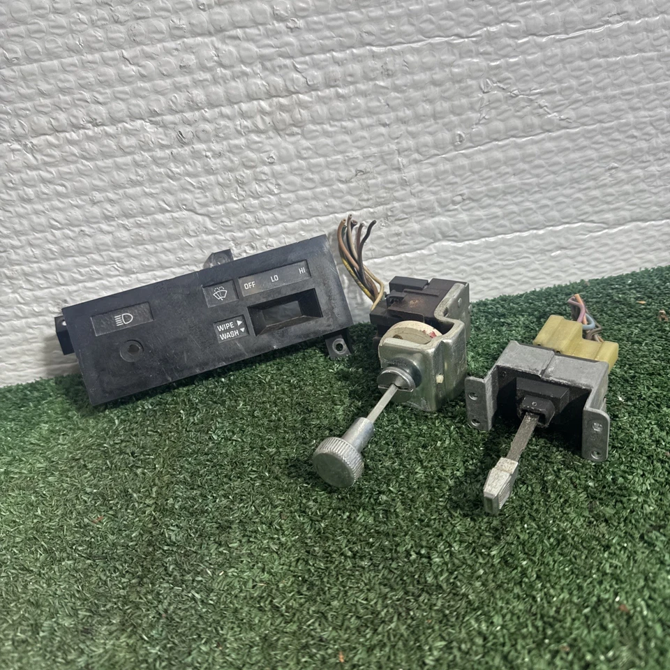 81-93 Dodge Ramcharger D150 D250 camioneta pickup W150 W250 interruptor de faros + bisel Foto 1 de 4