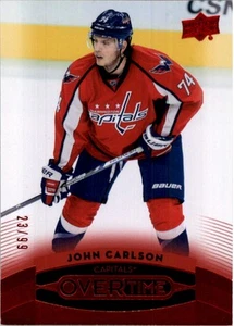 2015-16 Upper Deck Overtime Red #156 John Carlson /99 - Picture 1 of 2