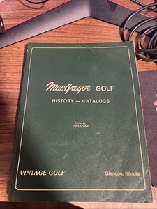 macgregor golf history catalogs fourth printing not perfect see pics - Picture 1 of 7