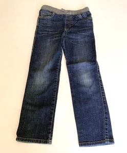 VGUC 7 S Tucker + Tate Pull On Denim Medium Blue Jeans Elastic Drawstring Waist - Picture 1 of 10