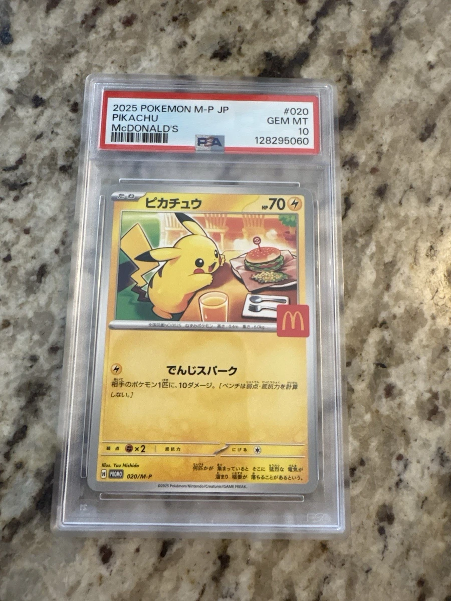 PSA Pokémon Pikachu Individual Cards for sale - eBay
