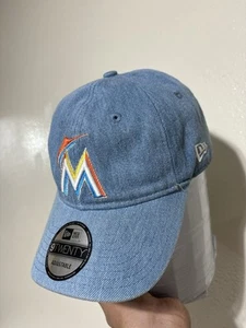 Gorra de béisbol vintage New Era 920 Levi's edición especial MLB Miami Marlins para hombre OSFA - Imagen 1 de 7