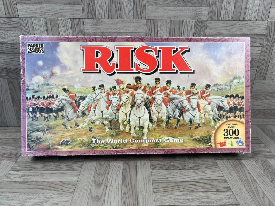 Risk Board Game 1992 by Parker - World Conquest - Vintage Game - Image 1 of 4