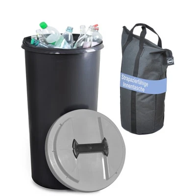 KUEFA IBC Flaschensammler, 60L mit Deckel und Innentasche, geruchstdicht, robust - Bild 1 von 4