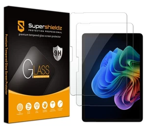 2x Protector de pantalla de vidrio templado para Microsoft Surface Pro 12 pulgadas (2025) - Imagen 1 de 5