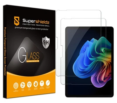 2x Tempered Glass Screen Protector for Microsoft Surface Pro 12 inch (2025) - Image 1 of 4