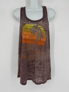 Canotta donna O'Neill marrone Love You To The Beach & Back Burnout taglia XL - Foto 1 di 7