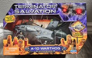 Terminator Salvation A-10 Warthog with Blair 2008 Playmates Vehicle NEW SEALED - Picture 1 of 2